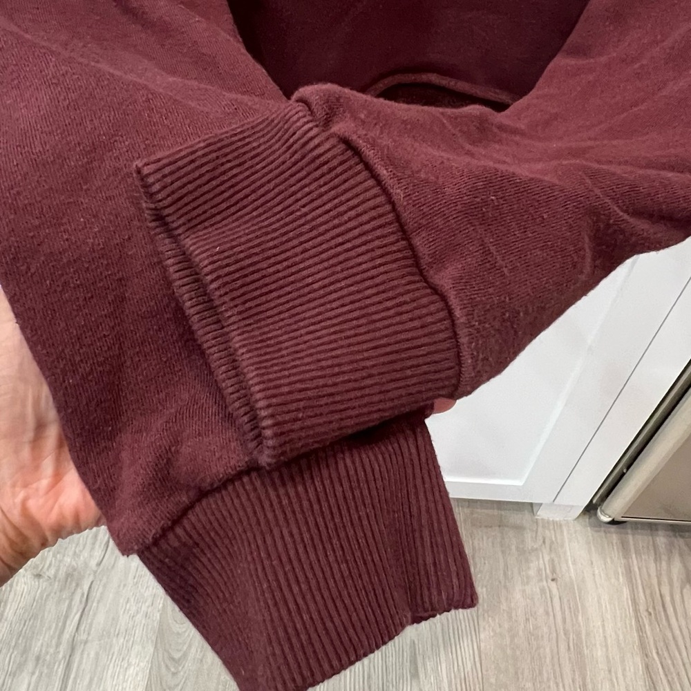 American Eagle Cropped Long Sleeve Sweatshirt - Picture 5 of 8